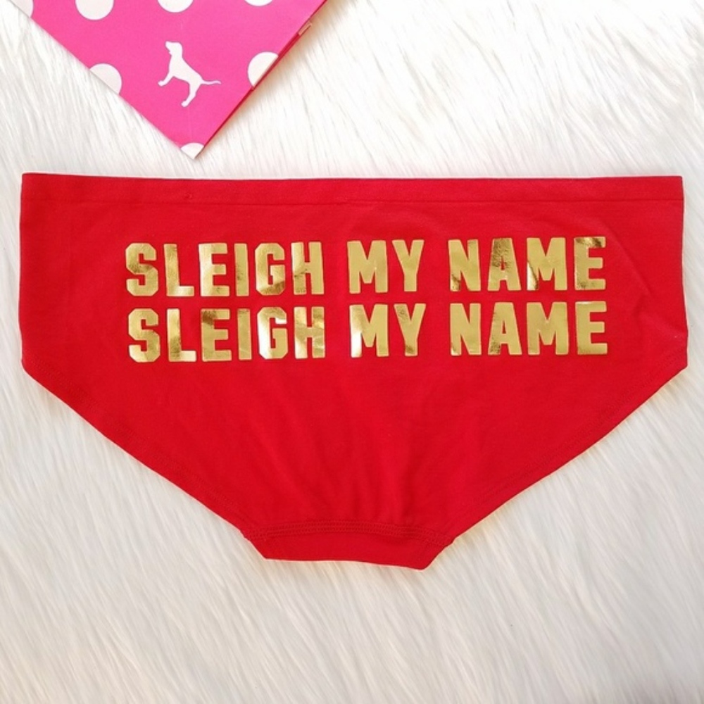 Red Holiday Figure Hugging Underwear